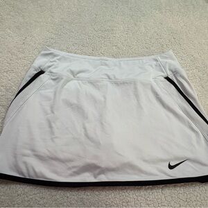 Nike White Skort with  Black Trim